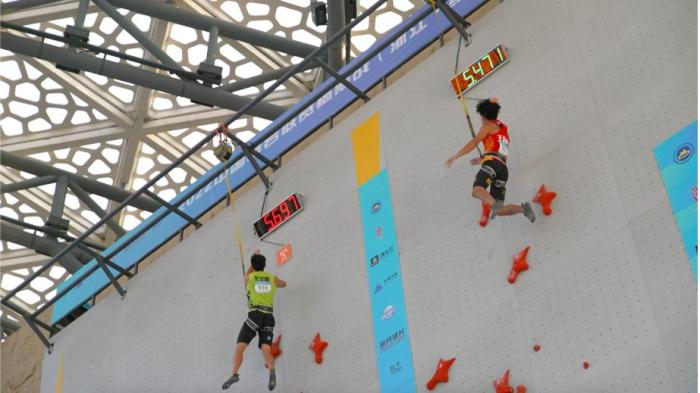 本年度中国攀岩联赛揭幕战在浙江绍兴柯桥羊山