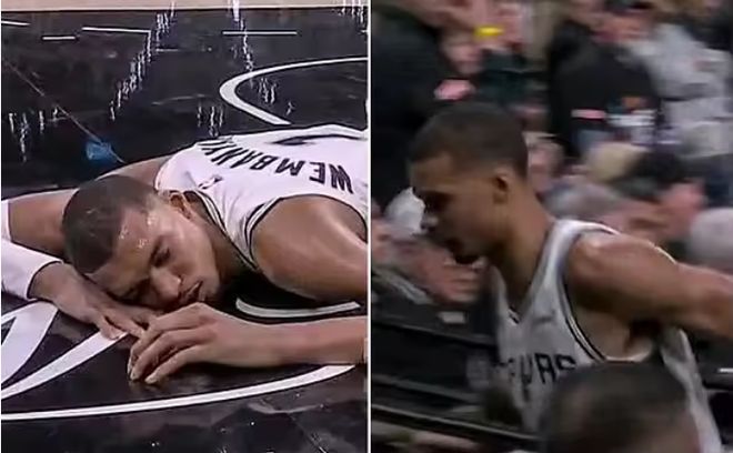 文班亚马脑震荡马刺季后赛陷入被动